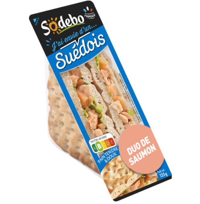 Sandwich Duo de Saumon