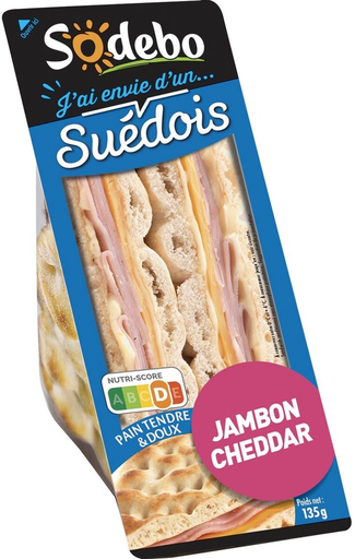 Sandwich Jambon Cheddar